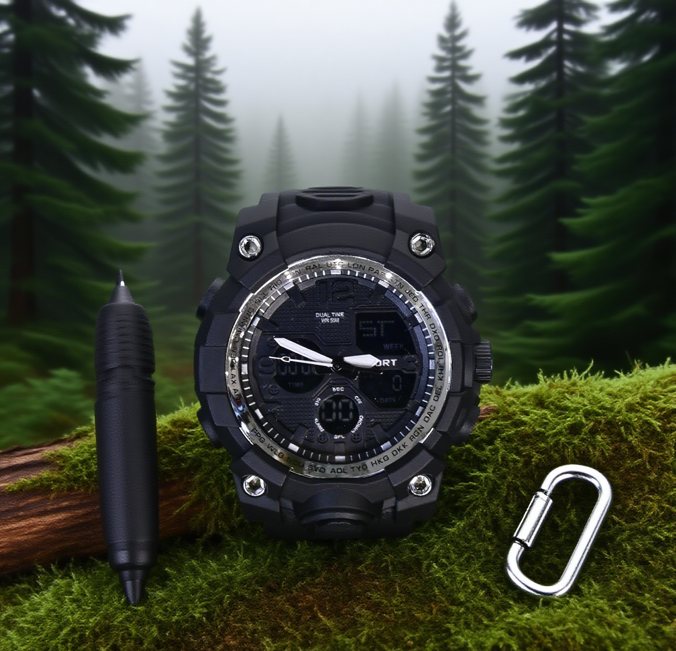 blackF-SportsWatch×X