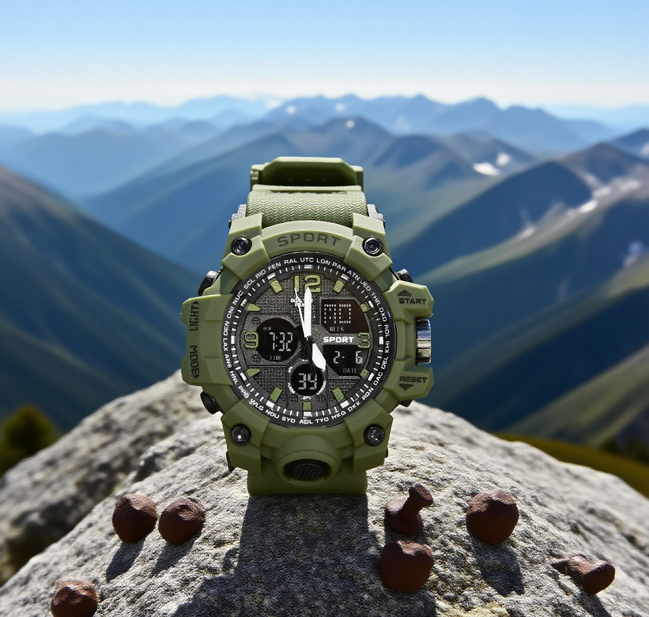 GreenB-SportsWatch×X